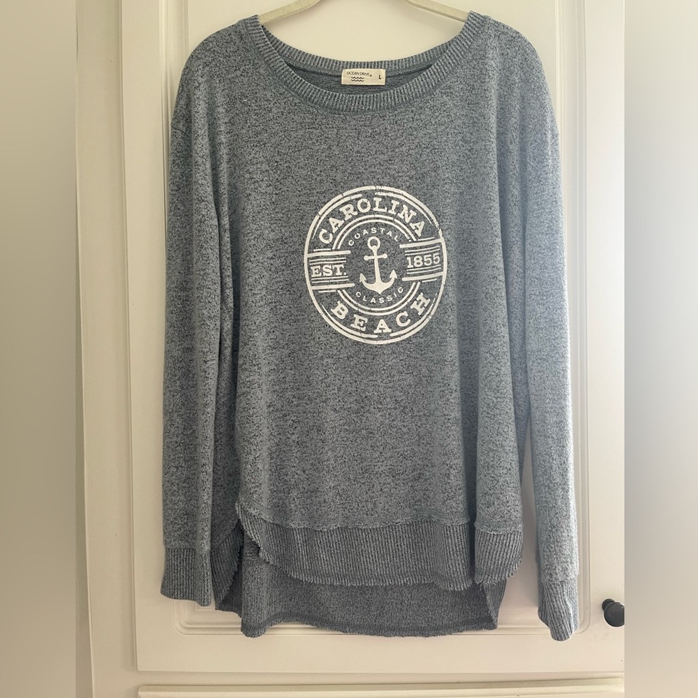 Carolina Beach Blue Long Sleeve Size L